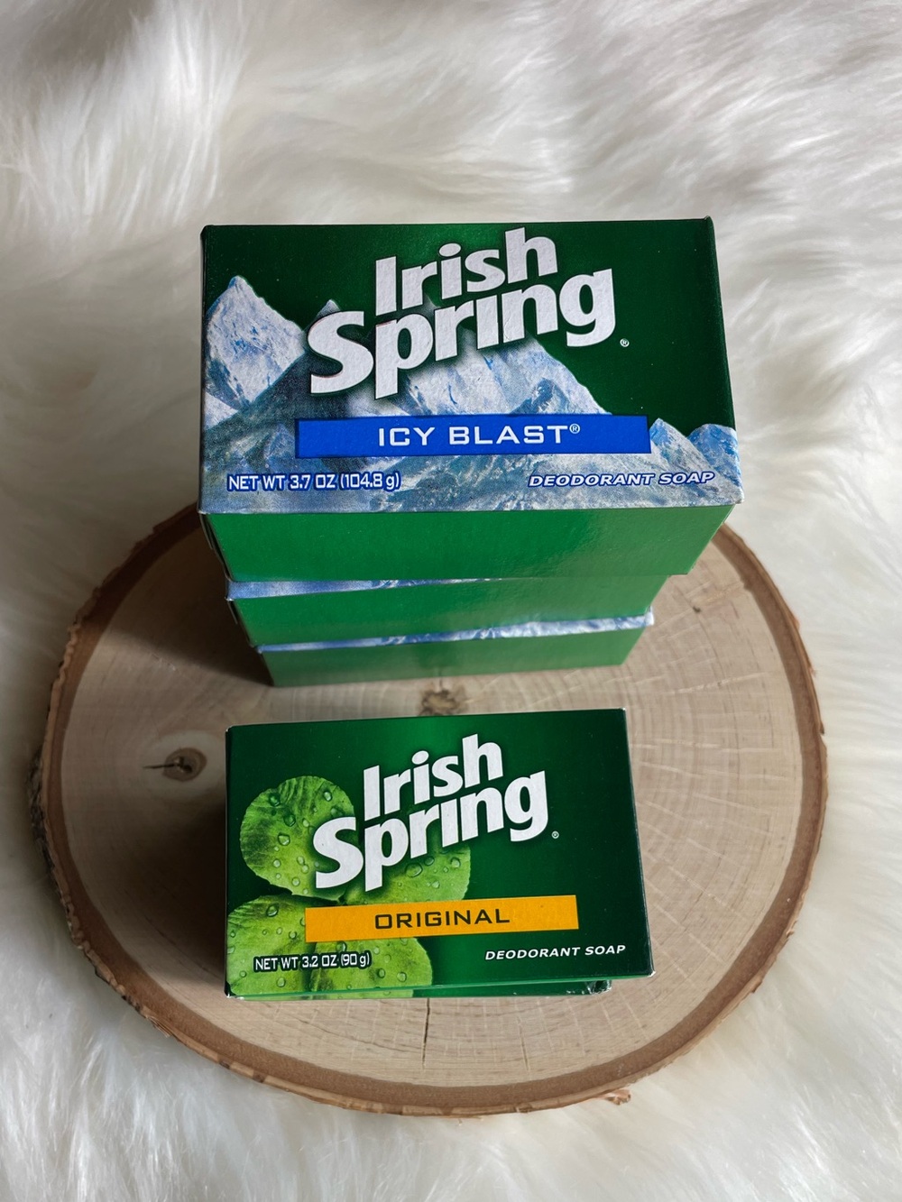 Irish Spring Deodorant Bar Soap Lot 6 Boxes